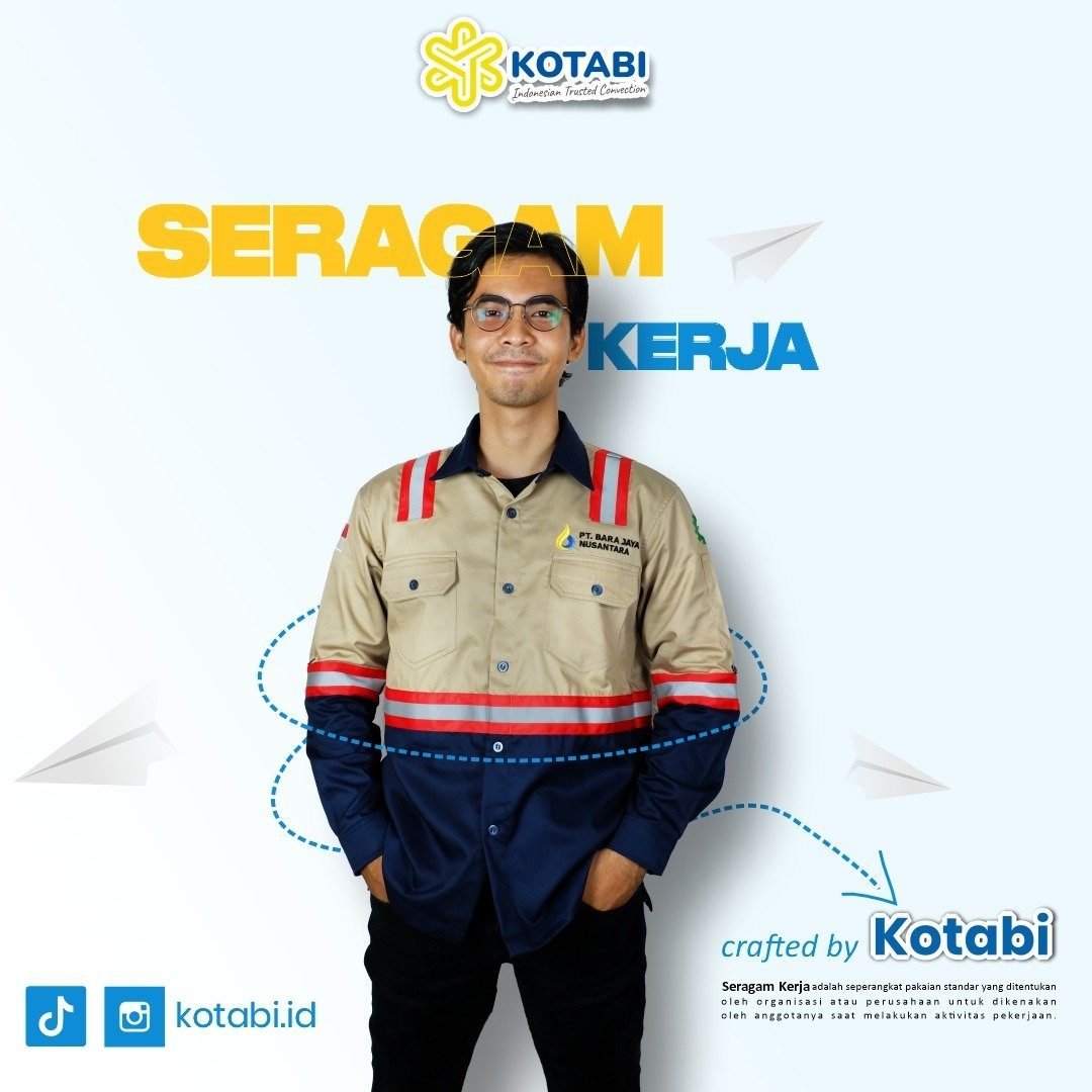 Contoh seragam kerja lapangan KOTABI